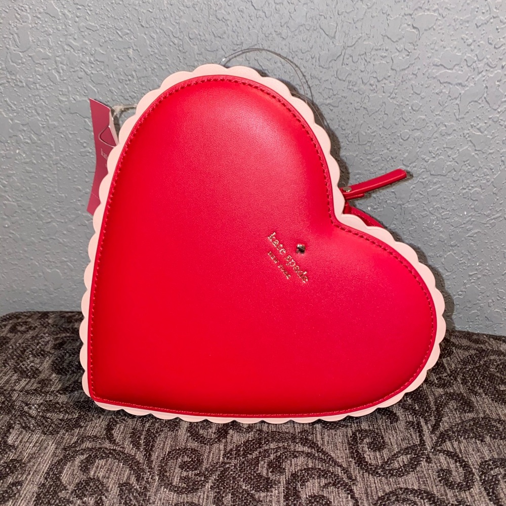 *Limited edition* Kate spade heart chocolate purse